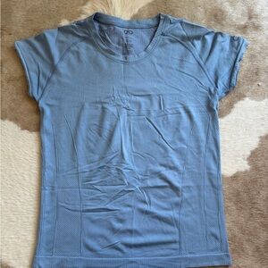 Stride By Dover Saddlery Blue Short Sleeve Riding Tee
